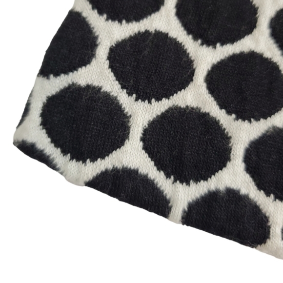 BODEN S BLACK POKODOT PLEATED A- LINE MINI SKIRT - Picture 2 of 3